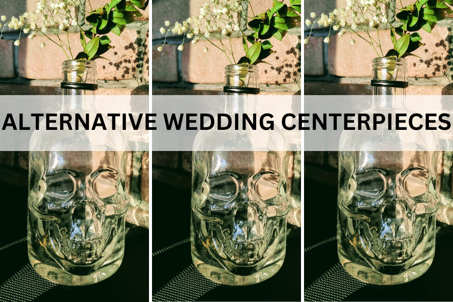 alternative wedding centerpieces